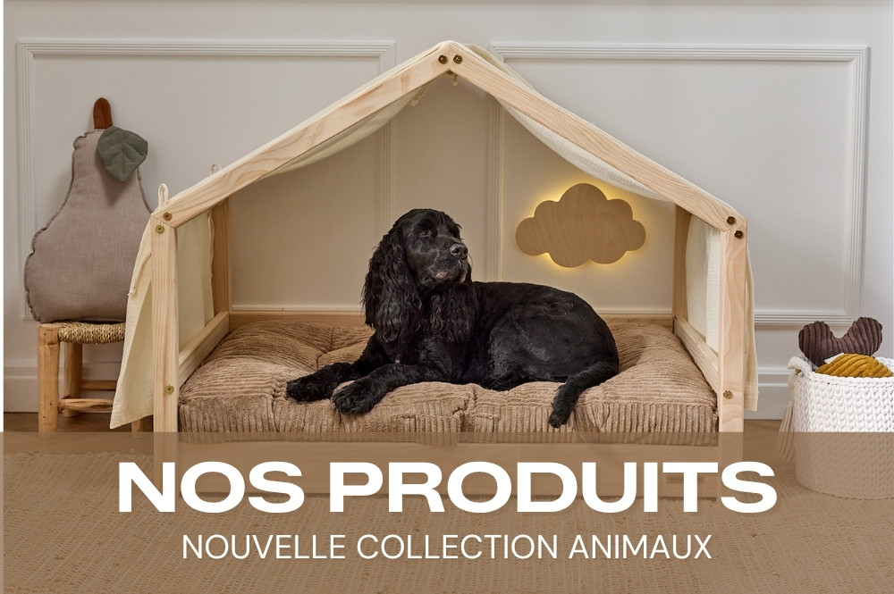 🐾 Nouvelle Collection Animaux : Des lits et accessoires pensés pour tous nos amis à quatre pattes !