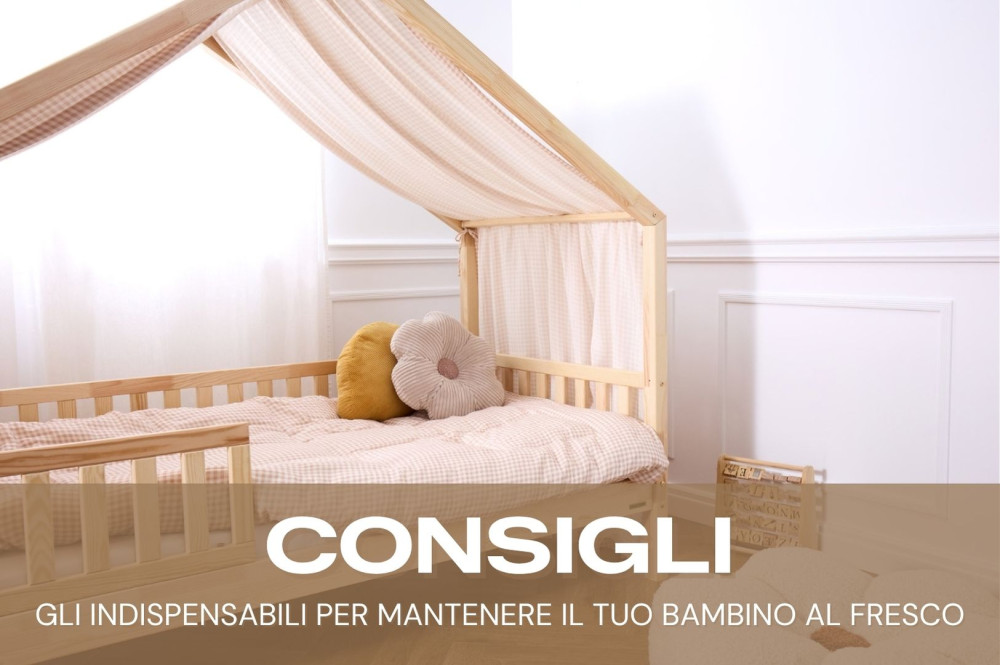 Come mantenere il proprio bambino al fresco durante un’ondata di caldo?