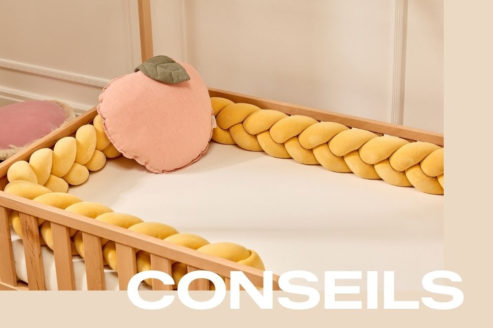 Tour de lit tressé : le détail déco qui sublime le lit de votre enfant