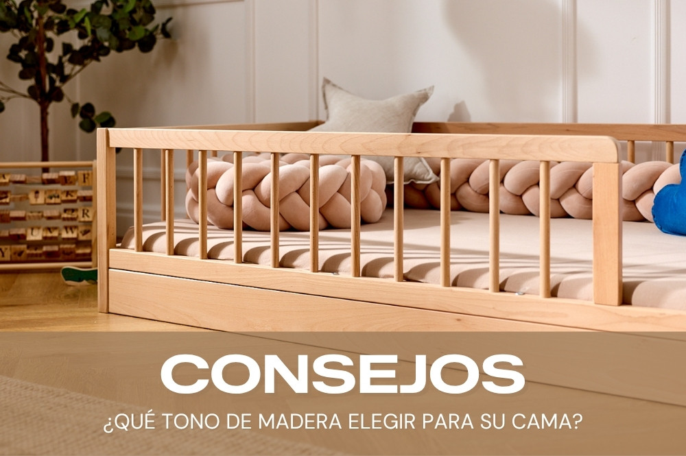 ¿Qué tono de madera elegir para su cama?