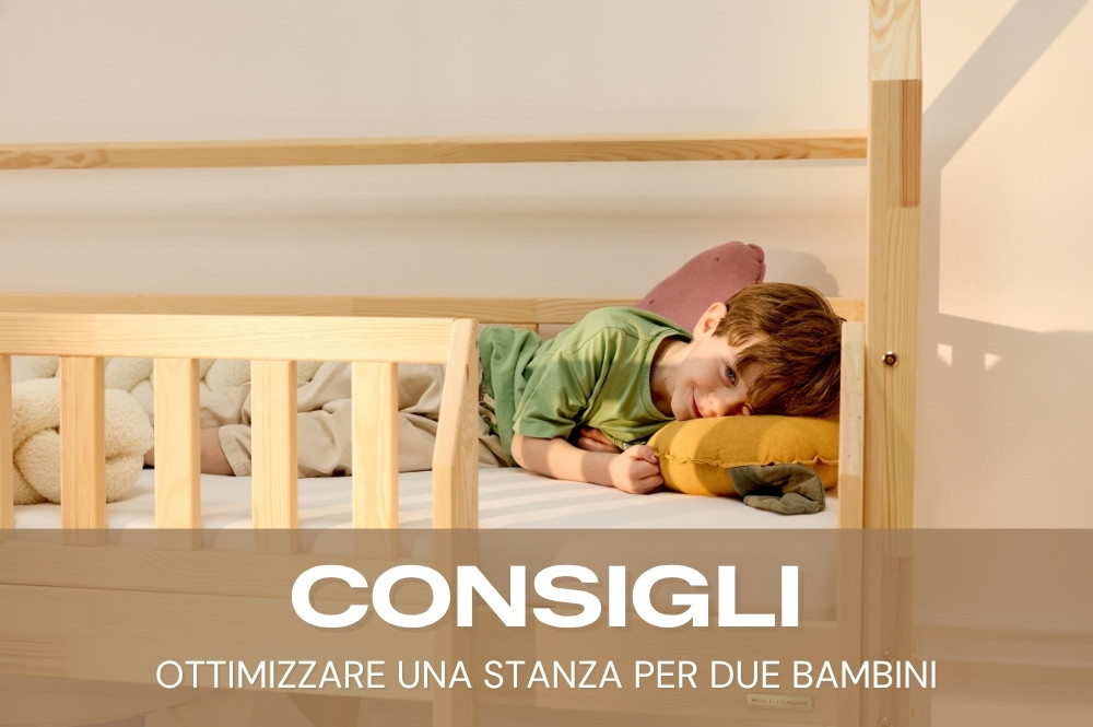 Come ottimizzare una stanza per due bambini?