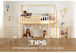 How to optimise a bedroom for two children ?