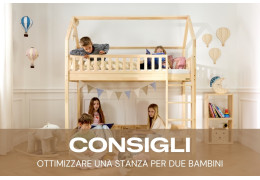 Come ottimizzare una stanza per due bambini?