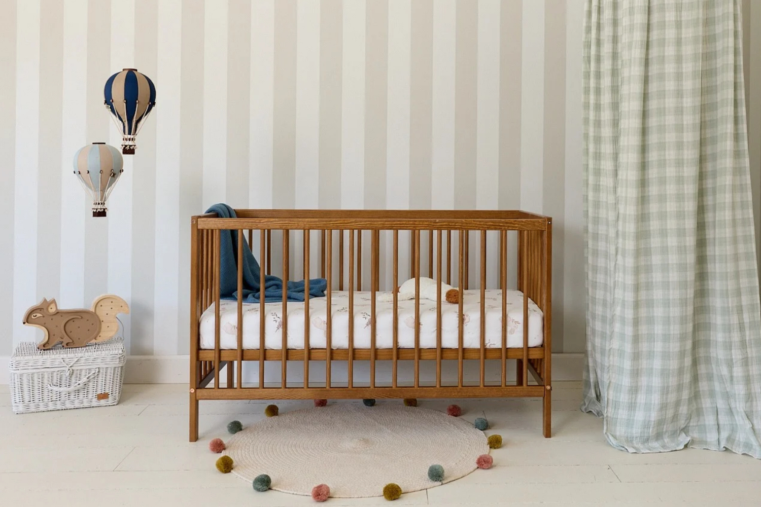 A Baby’s Room with Retro Charm